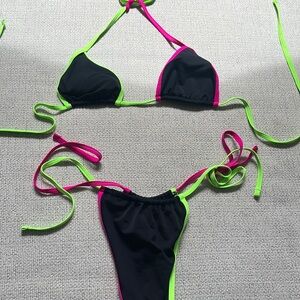 Neon bikini size med. NWOT